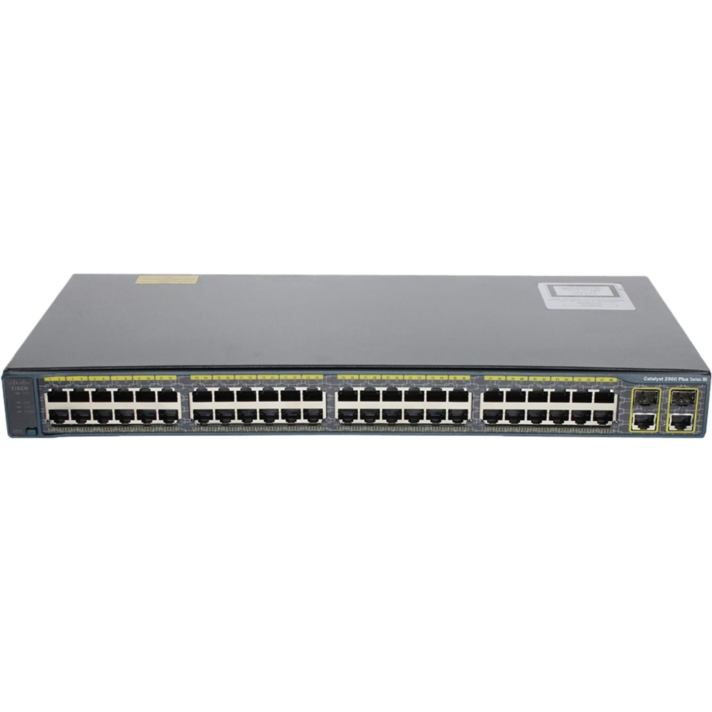 Cisco Catalyst WS-C2960+48TC-S 48P 10/100 2P 1GbE/SFP Switch (Kit)