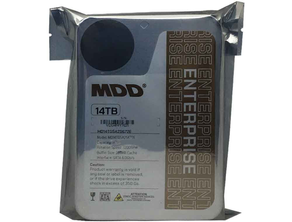 MDD 14TB 7200RPM 256MB Cache SATA 6.0Gb/s 3.5" Internal Enterprise Hard Drive