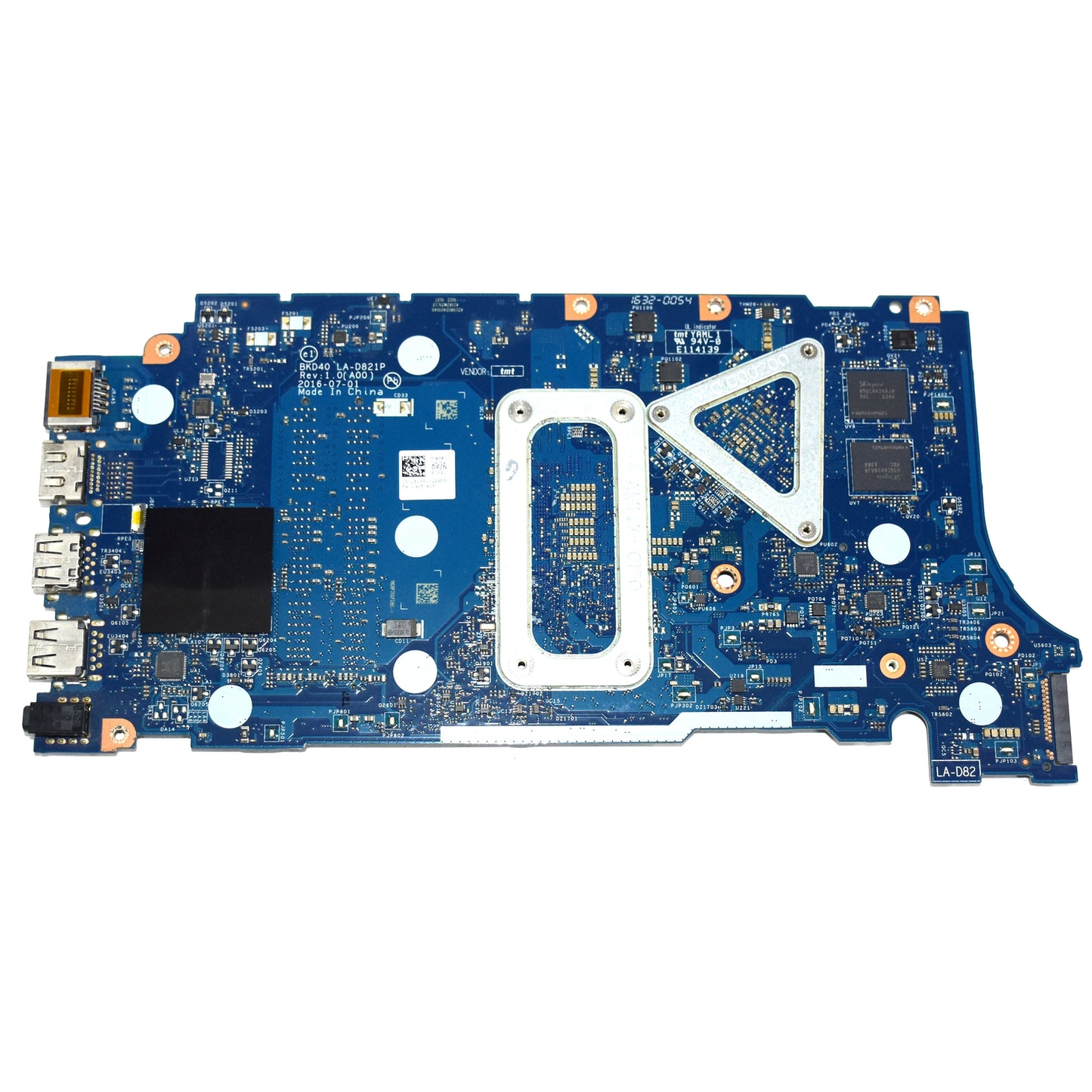 Dell Inspiron 7560 7460 Motherboard i5-7200U 2.5GHz Nvidia 940MX LA-D821P 5CPRV