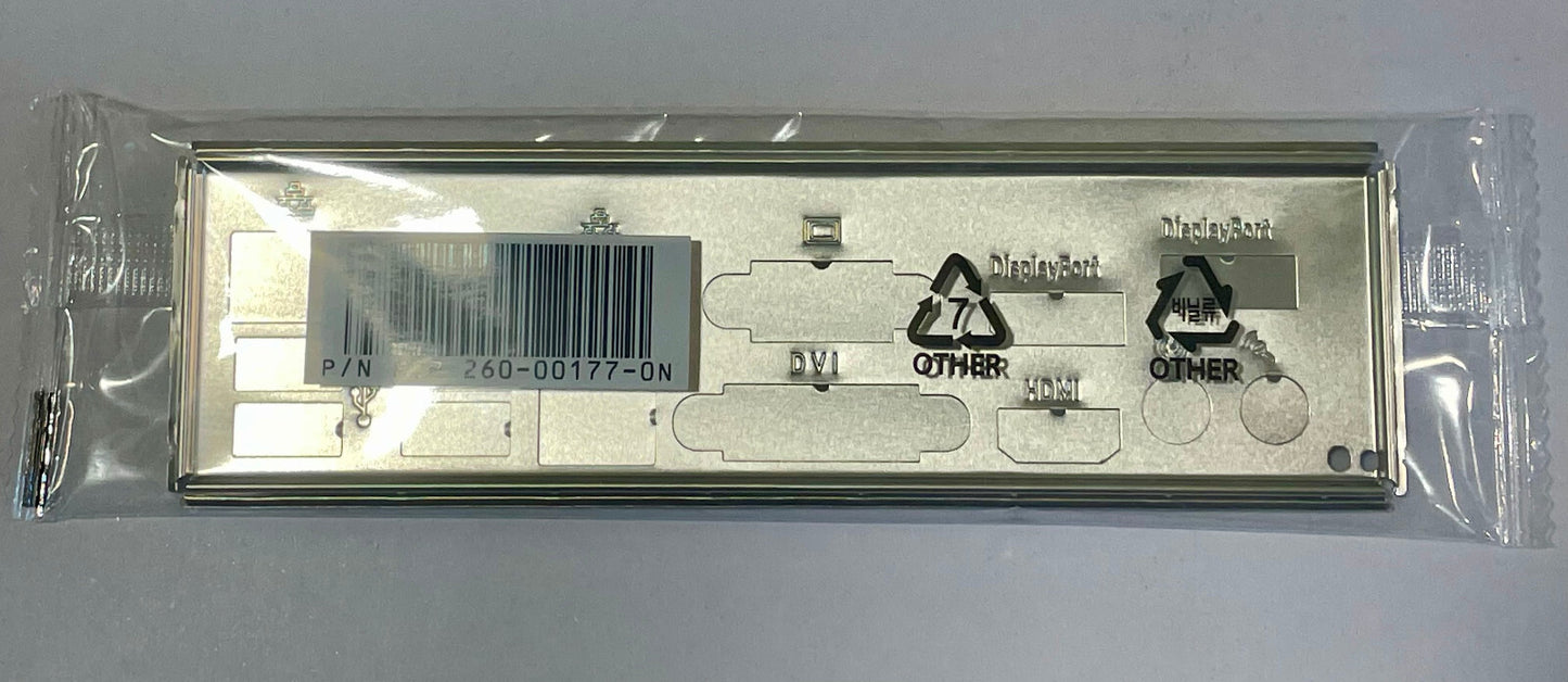 ORIGINAL SuperMicro IO SHIELD for X13SAZ-F