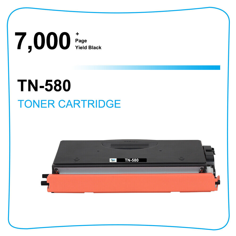 6PK TN650 TN620 Toner Cartridge For Brother TN580 HL-5280DW MFC-8660DN HL-5350DN