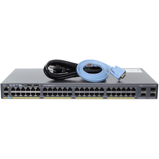 Cisco Catalyst WS-C2960X-48TS-L 48P 1GbE 4P SFP Switch