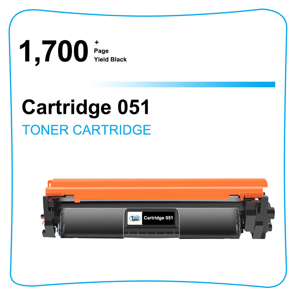 10 Pack CRG-051 Toner Cartridge Fit For Canon ImageCLASS MF267dw MF269dw Printer