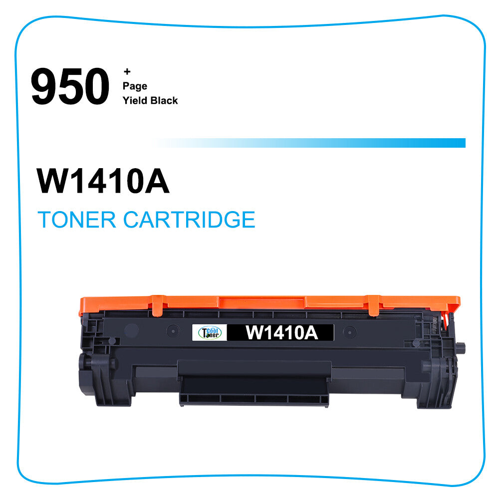 2Pack Toner Cartridge replacement for HP W1410A LaserJet M110w M140w No Chip
