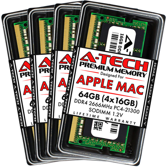 64GB 4x 16GB DDR4 2666 SODIMM Mac Memory RAM for APPLE iMac 2019 5K Retina A2115