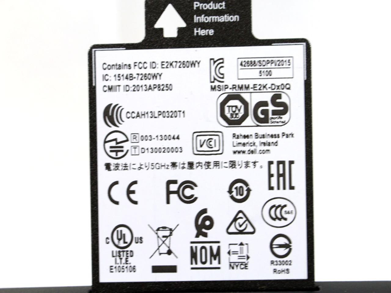 Dell Wyse 5020 Thin Client AMD 1.5GHz 4GB RAM 16GB SSD WES7 RJ-45 & Wifi 7JC46