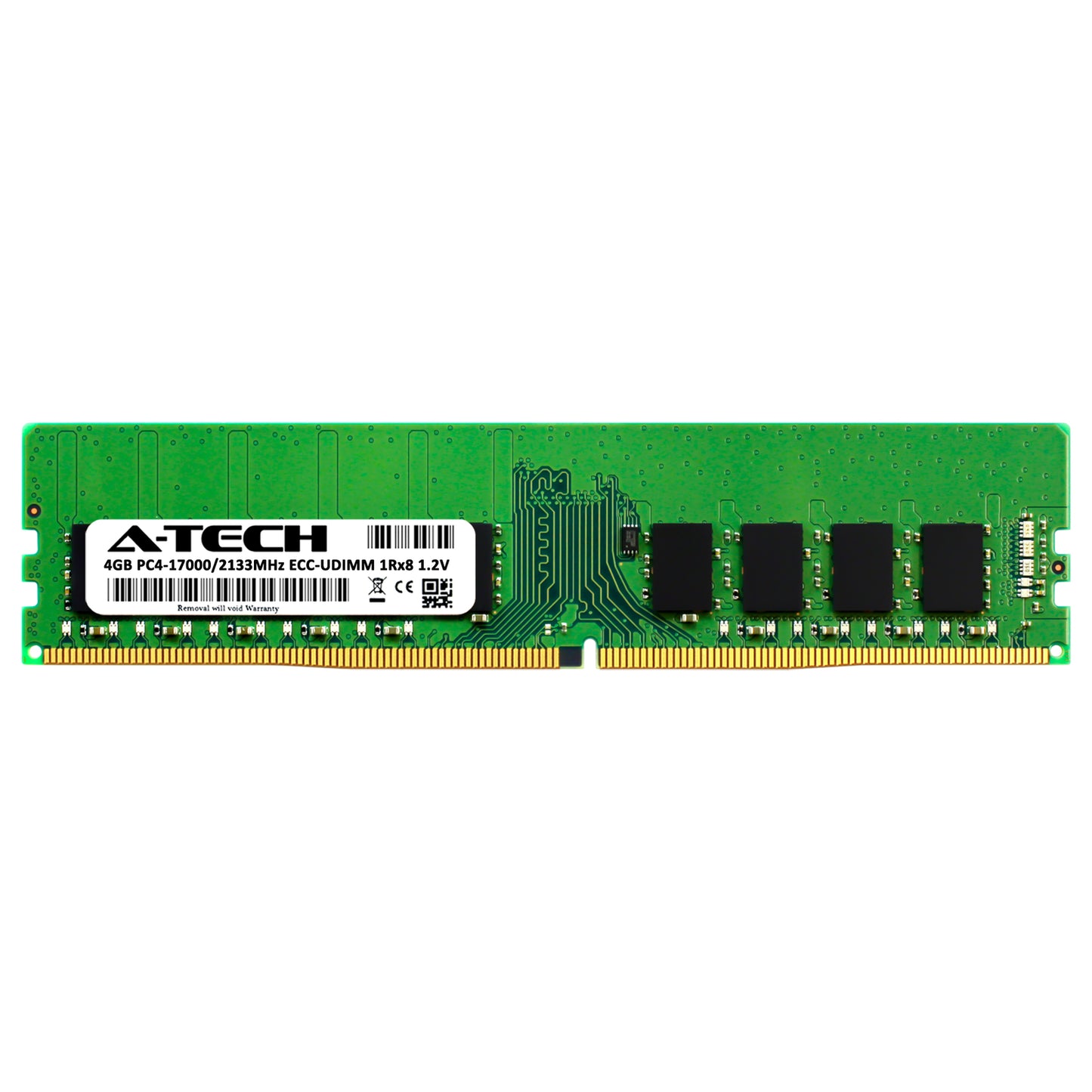 4GB DDR4-2133 1Rx8 PC4-17000 ECC UDIMM (HP N0H86AA Equivalent) Server Memory RAM (NOT FOR HOME PC)