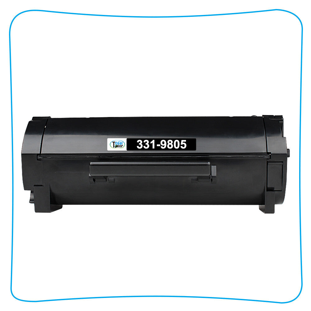 1 Pack Toner Cartridge for Dell B2360d B2360dn B3460dn B3465dn B3465dnf Black