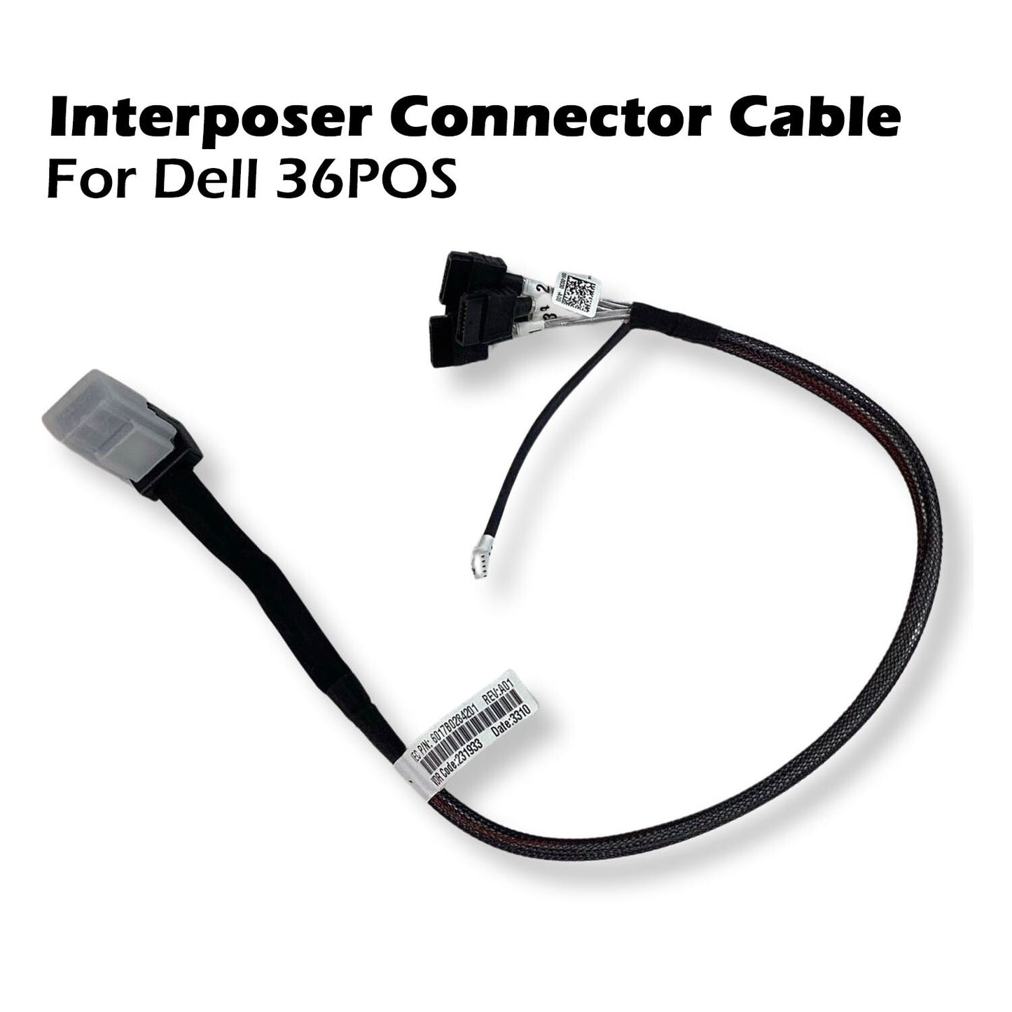 Dell PowerEdge C6100 36POS Interposer Connector Cable SATA 6017B0284201 8V07H