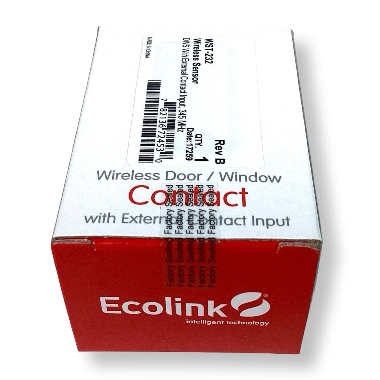 Lot of 10 Ecolink WST-232 Honeywell Wireless Door/Window Sensors 345 Mhz