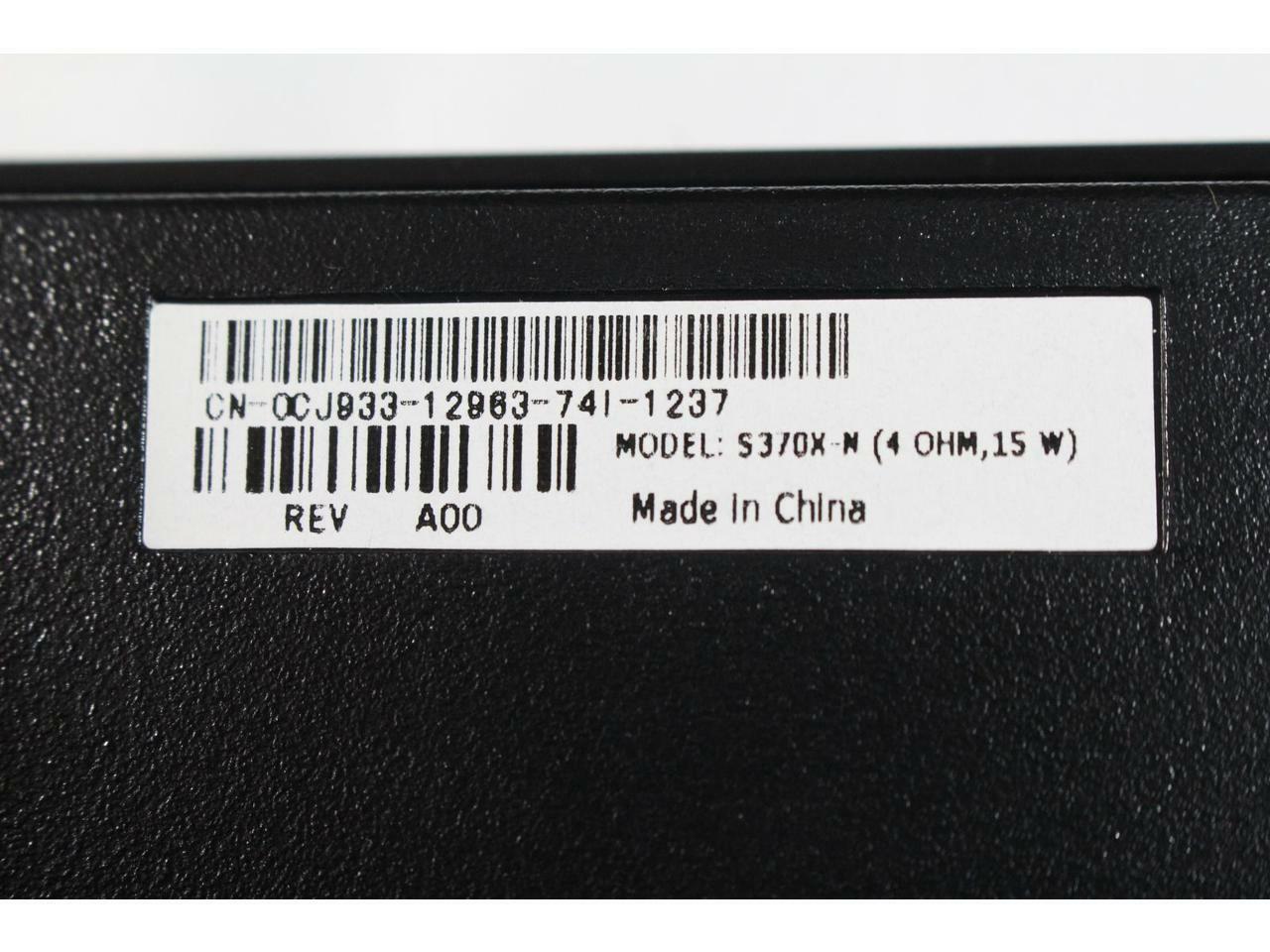 Dell 37" LCD Plasma Television TV Speakers Stands & Mounts Black 5W CJ933 JD406
