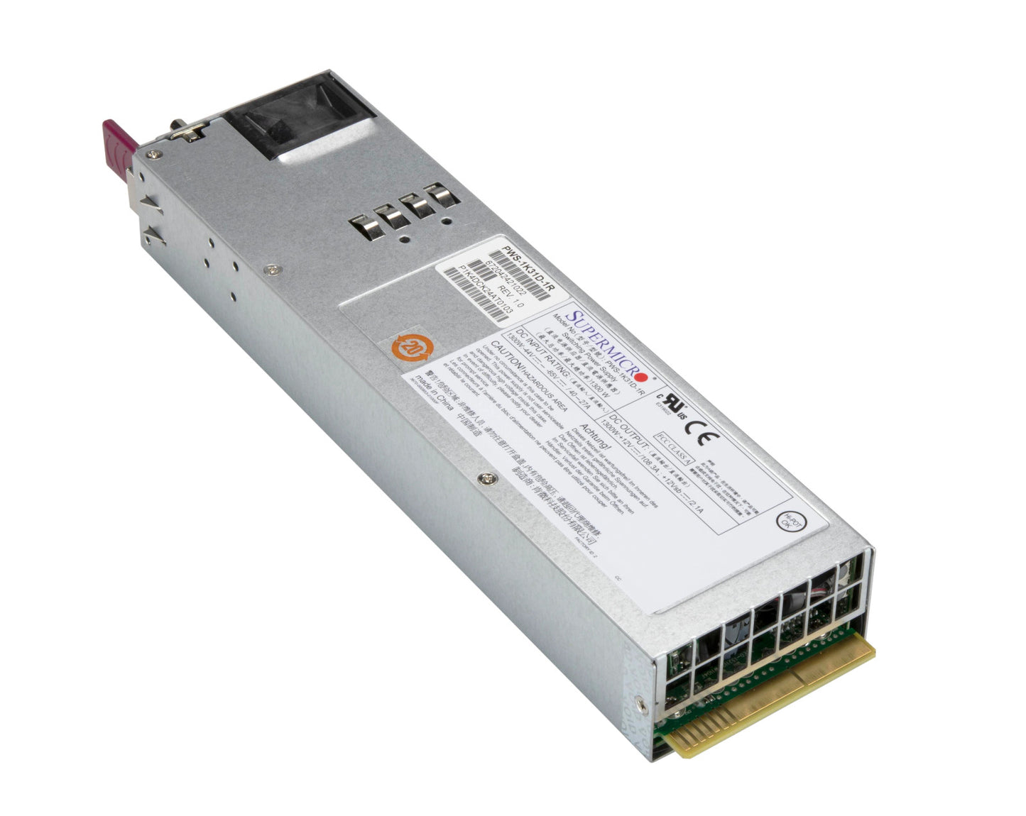 Supermicro PWS-1K31D-1R 1300W -48Vdc single output redundant power supply