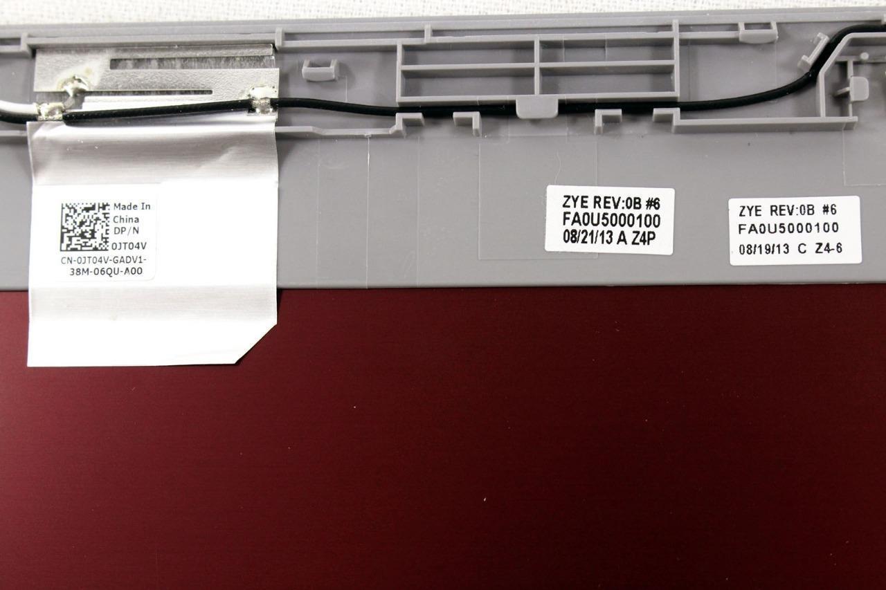Genuine Dell Inspiron 15R 5537 15.6" Lid LCD Back Cover Red RM31R 0RM31R
