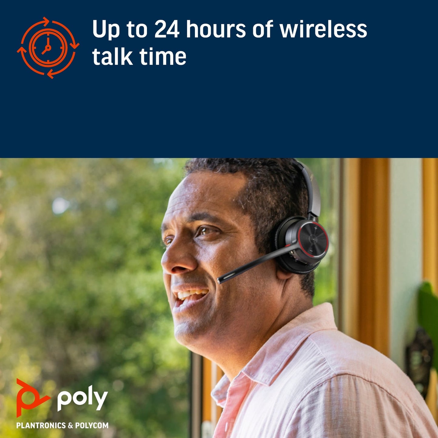 Poly Voyager 4310-M UC Headset +USB-A to USB-C Cable +BT700 dongle