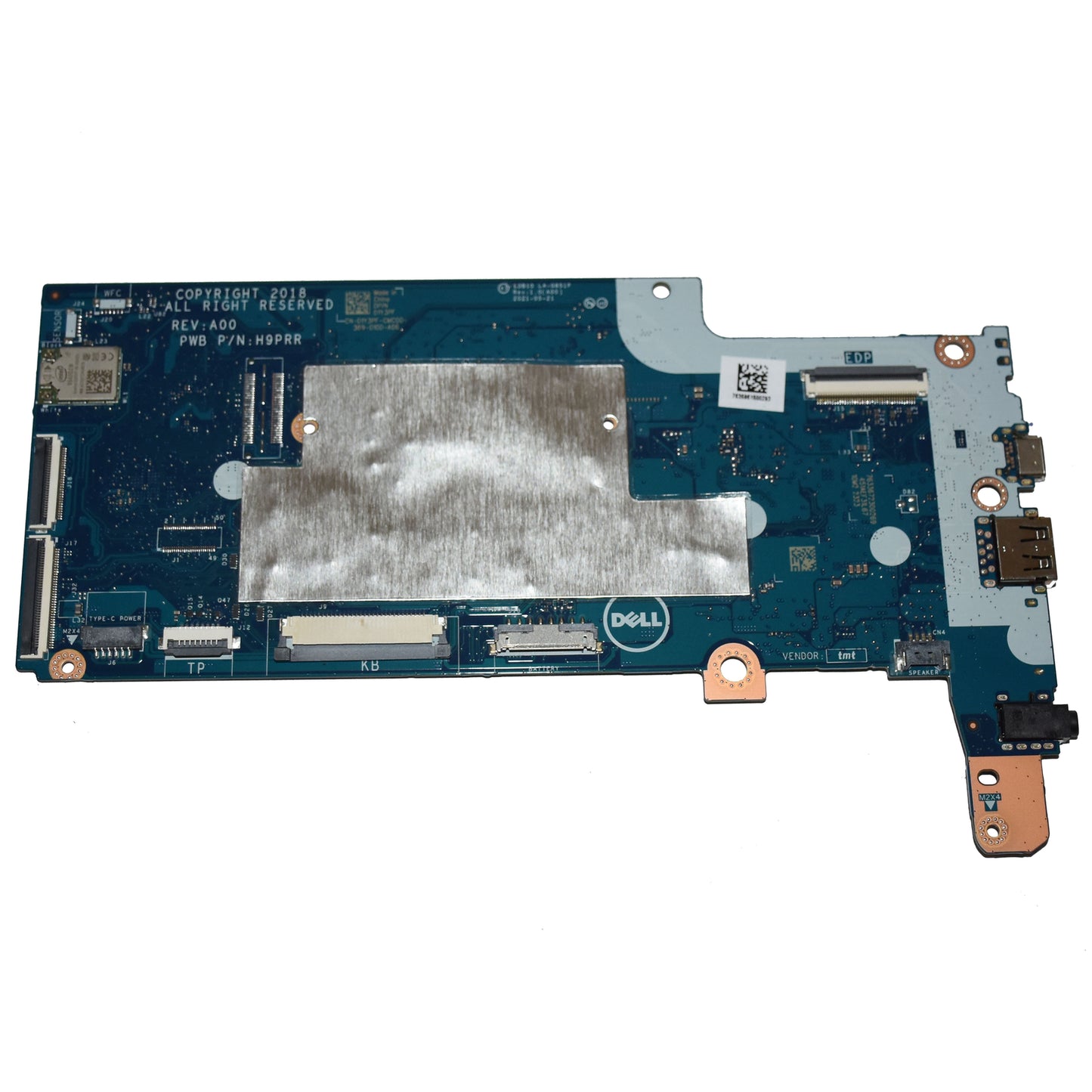 Dell Chromebook 3100 Motherboard Celeron N4000 1.1GHz 4GB RAM 16GB SSD 1Y3PF