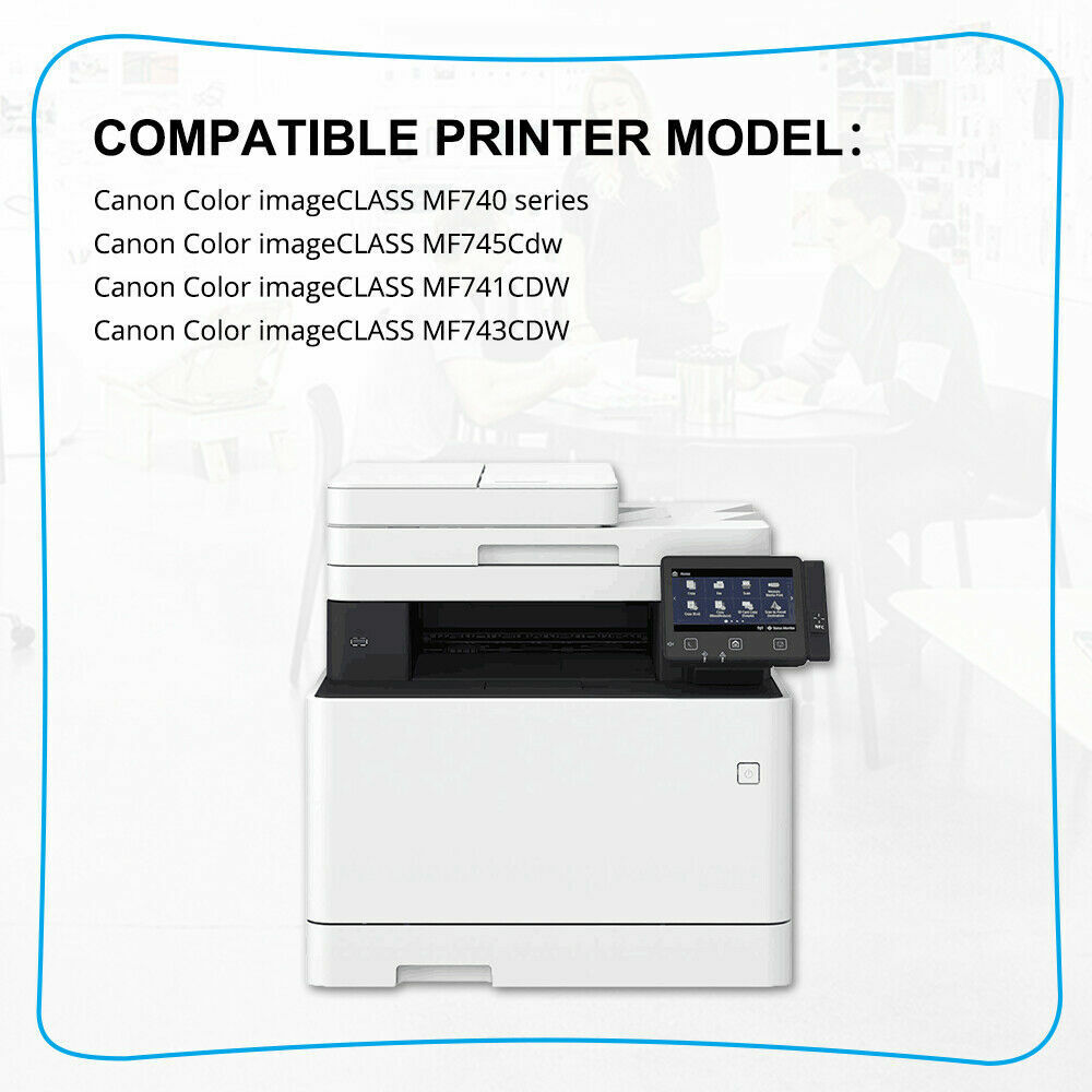 4 Toner Cartridge Sets for Canon 055 Color Imageclass MF741Cdw MF743Cdw MF746Cdw