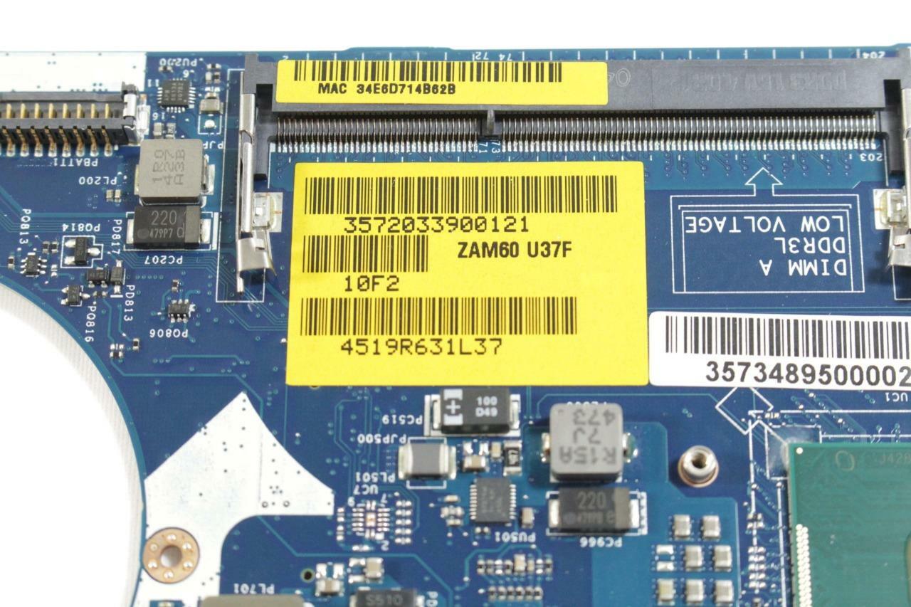 Dell Latitude E5250 Laptop Motherboard w/ Intel Celeron 3755U 1.70Ghz CPU X5KDX