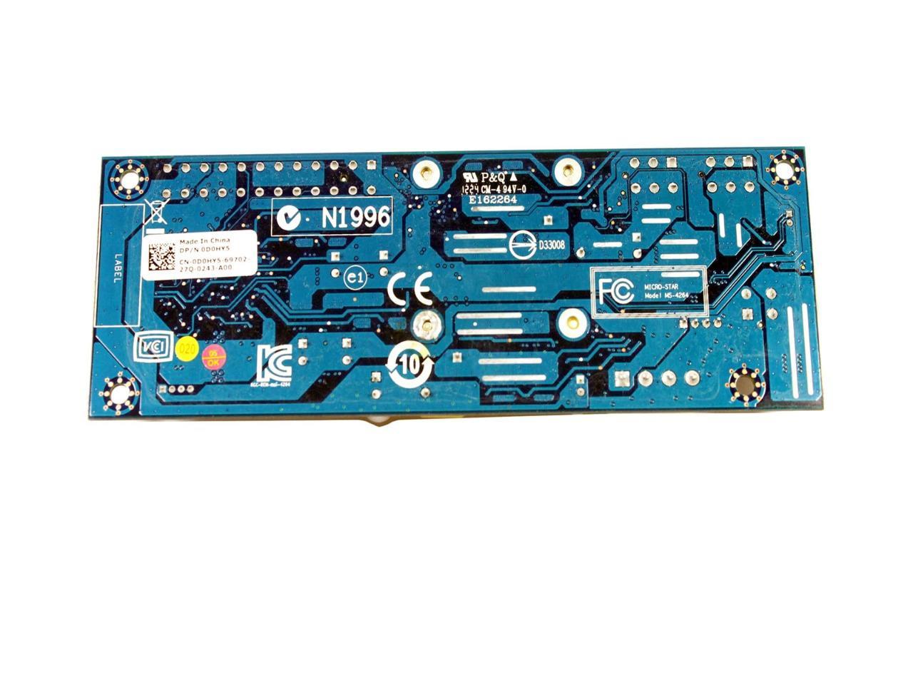 Lot of 10 Dell Alienware Andromeda R1 X51 Power Board Card Panel Assembly D0HY5