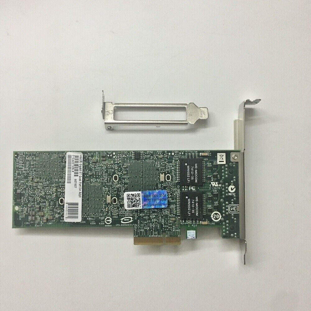 E1G44ET2 ORIGINAL INTEL PRO/1000 ET2 1GbE QUAD PORT PCI-E SERVER NIC E1G44ET2BLK