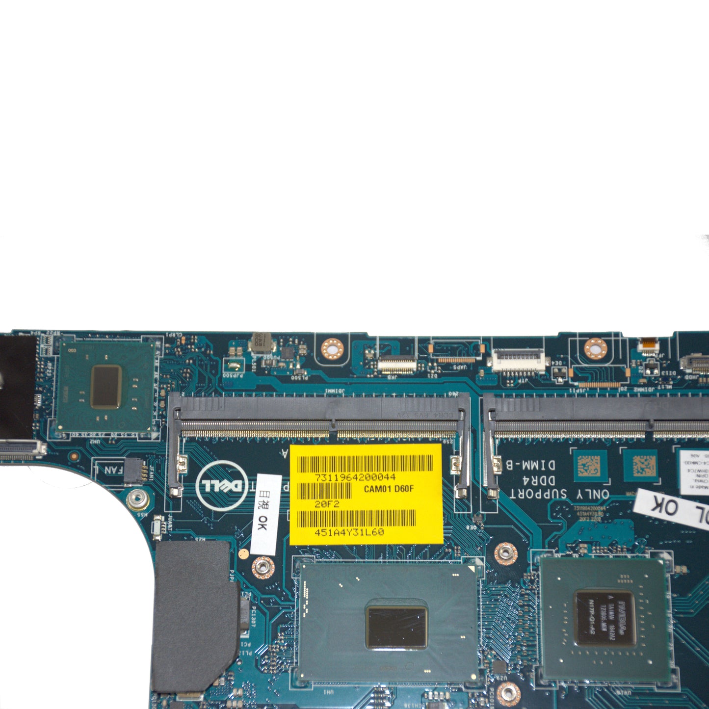 Dell Precision 5520 i7-6820HQ 2.7GHz Quad-Core Motherboard LA-E331P HW7C4