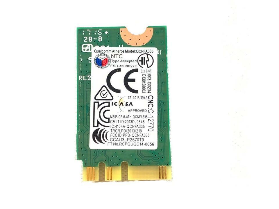 Lot x 10 Dell Wireless DW1707 Atheros QCNFA335 802.11b/g/n BT4.0 PCIe NGFF VRC88