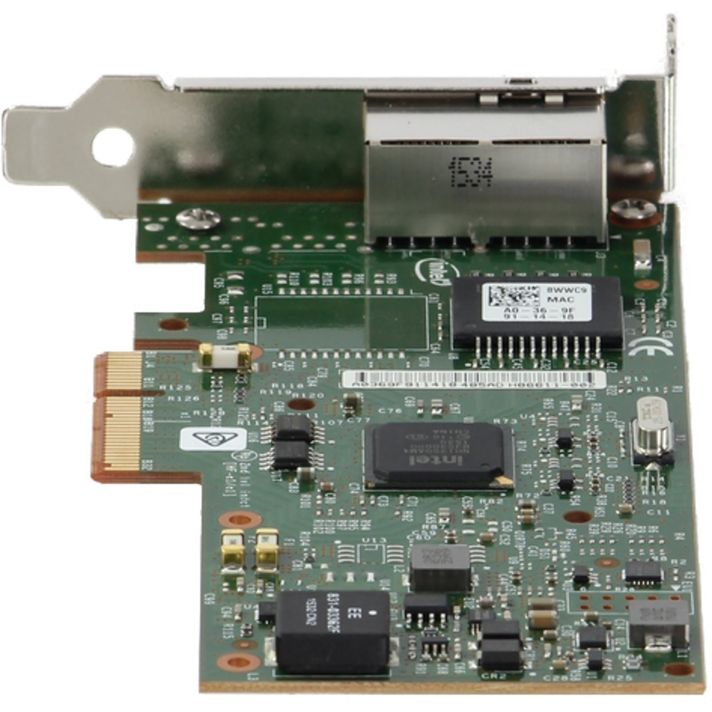 Dell Intel I350-T2 Dual 1Gb RJ45 LP (8WWC9)