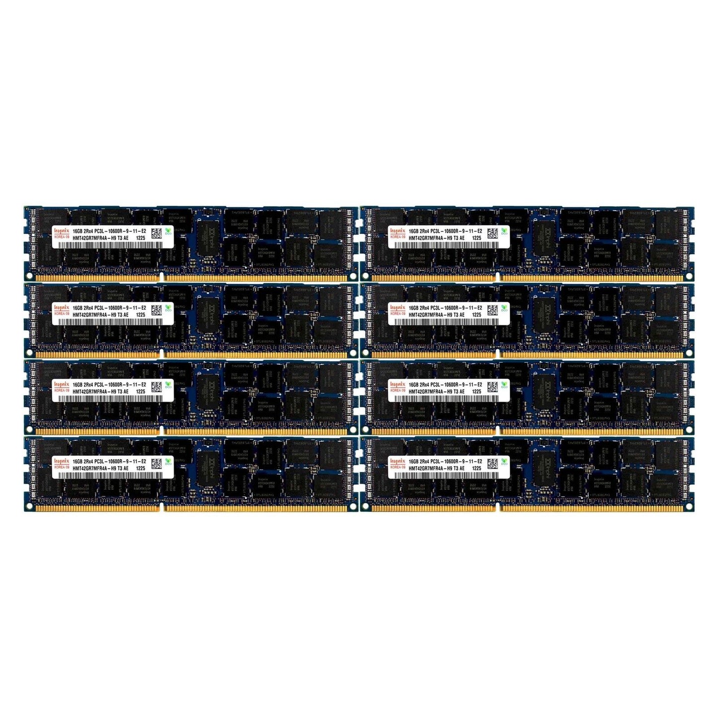 PC3L-10600 8x16GB DELL POWEREDGE C2100 C6100 M610 M710 R410 M420 R515 MEMORY Ram