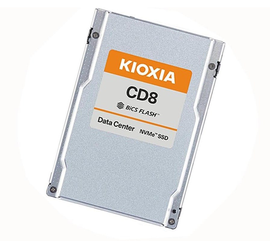 Kioxia KCD8XRUG3T84 3.84TB Read Intensive PCI-e 4.0 X4 2.5" SSD