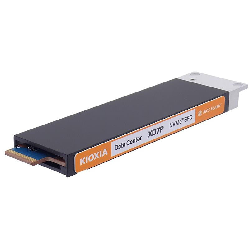 Kioxia KXDZDRJJ3T84 XD7P 3.84TB, NVMe Gen4 SED E1.S 9.5mm SSD