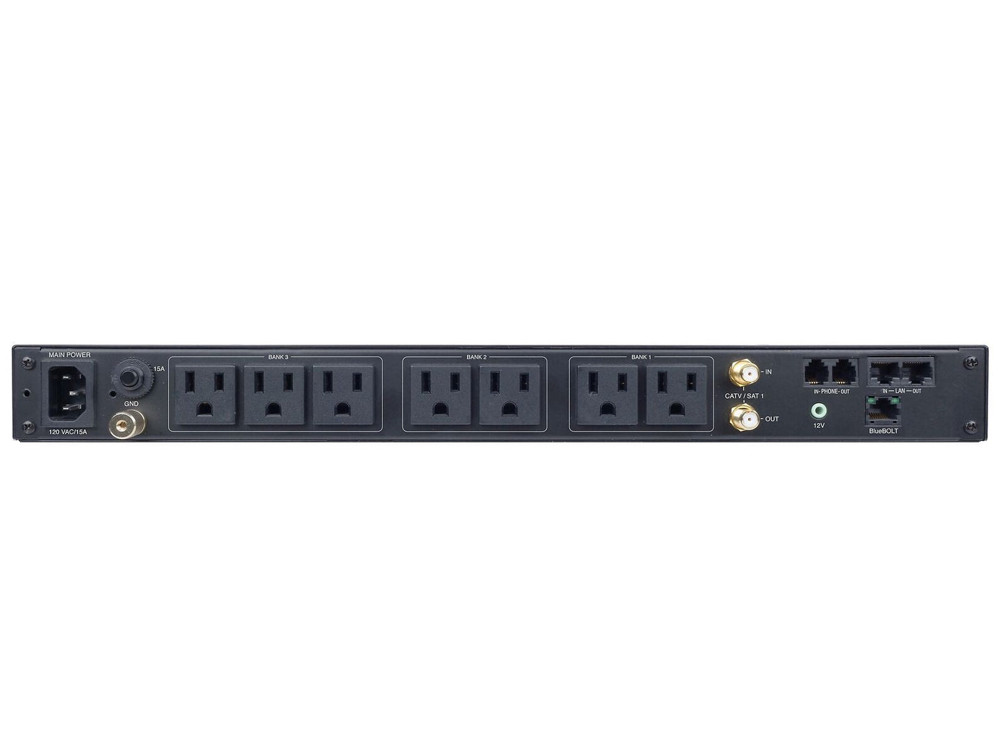 Panamax M4000-PRO 15A Power Conditioner/8 Outlets In 3 Controllable Banks