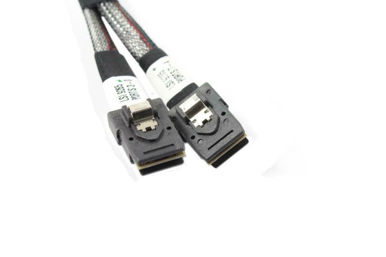 Lot x 5 OEM Dell Internal Mini SAS SFF-8087 to 7-Pin SATA Cable 5-Pin X4D23 (NOT FOR HOME PC)