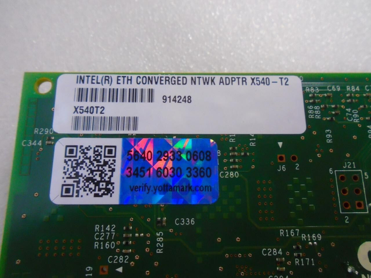 Intel X540-T2 10G PCI-Express Dual RJ45 Ports Ethernet Network Adapter