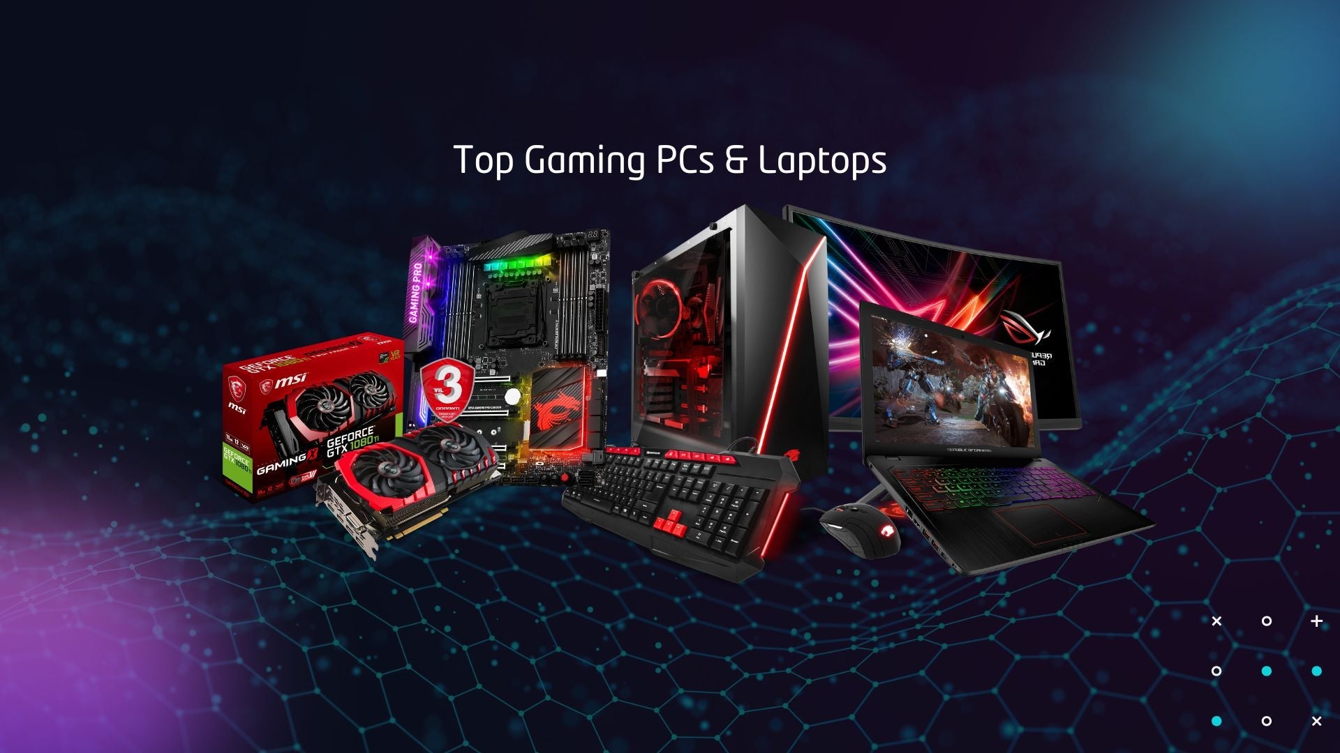 Gaming PCs and Laptops Available at Jescor