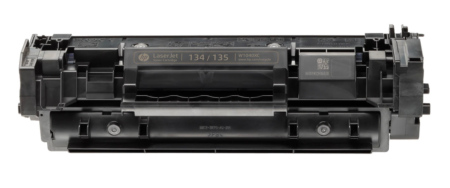 HP 134A Black Original LaserJet Toner Cartridge, ~1,100 pages, W1340A