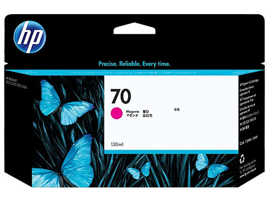 HP 70 130-ml Magenta DesignJet Ink Cartridge, C9453A
