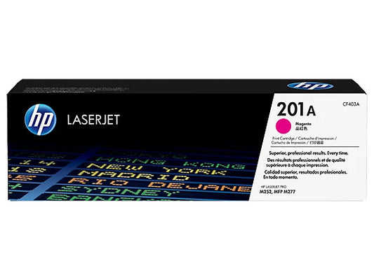 HP 201A Magenta Original LaserJet Toner Cartridge, ~1,330 pages, CF403A