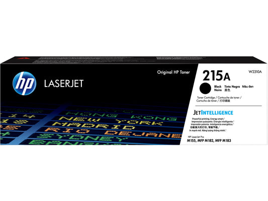 HP 215A Black Original LaserJet Toner Cartridge, ~1,050 pages, W2310A