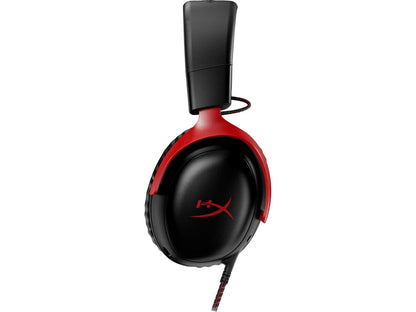 HyperX Cloud III - Gaming Headset (Black/Red)