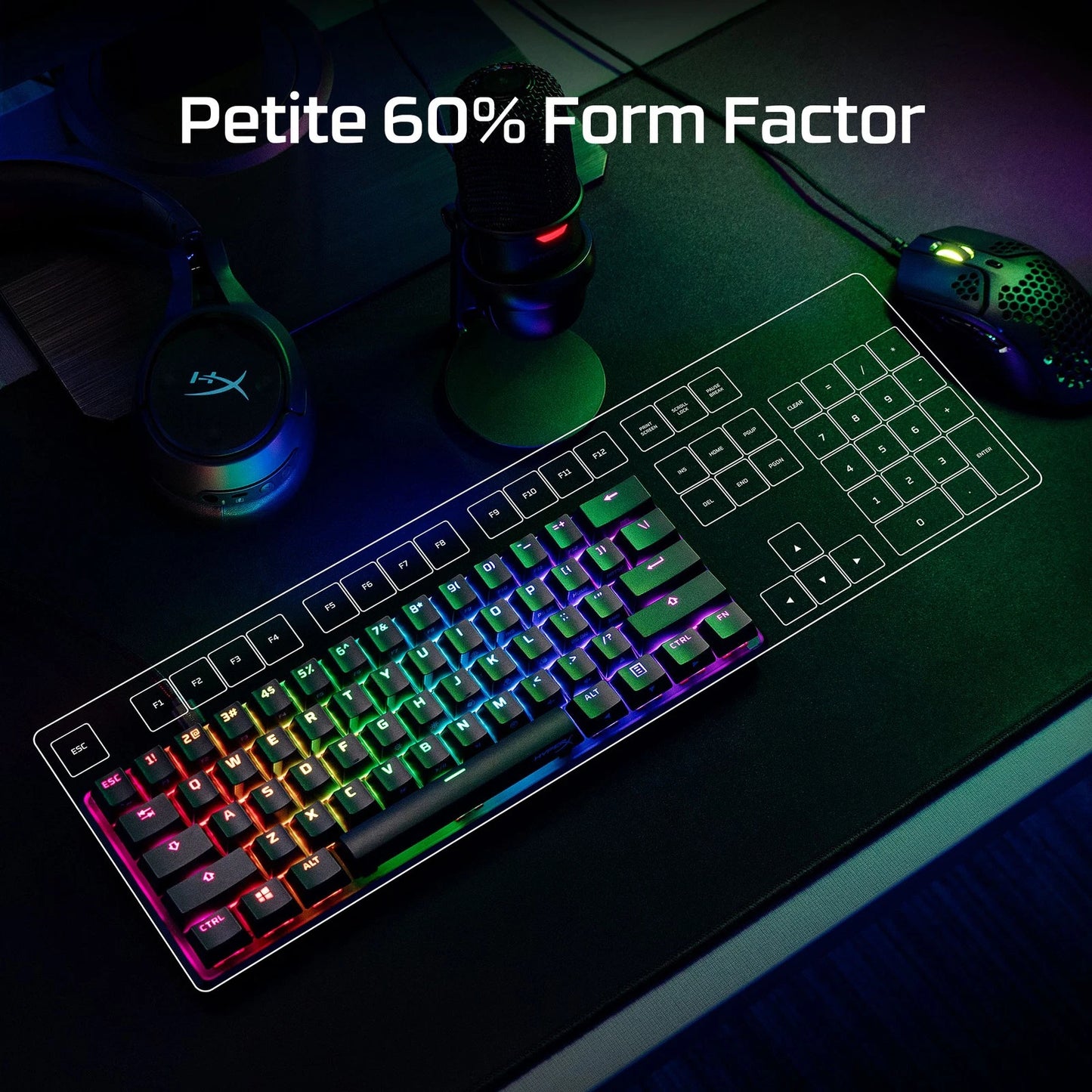 HyperX Alloy Origins 60 - Mechanical Gaming Keyboard - HX Red (US Layout)
