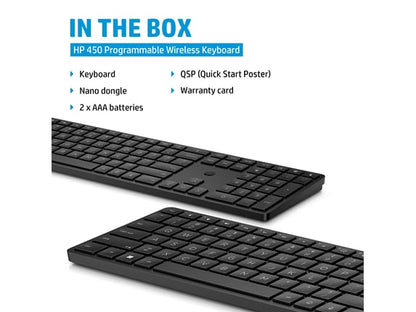 HP 450 Programmable Wireless Keyboard