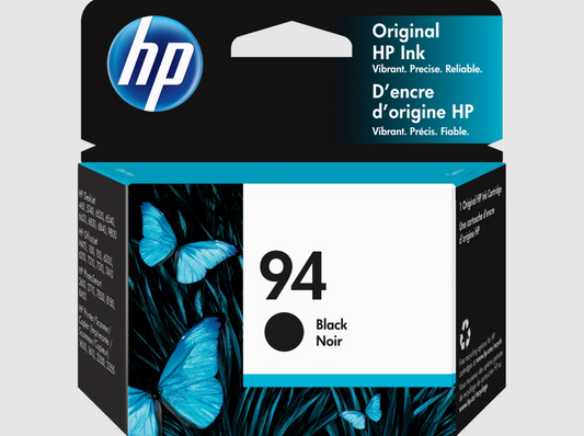 HP 94 Black Original Ink Cartridge, ~480 pages, C8765WN#140