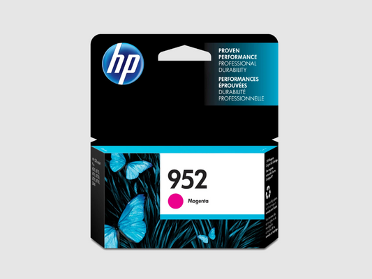HP 952 Magenta Original Ink Cartridge, ~630 pages, L0S52AN#140