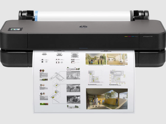 HP DesignJet T230 24-in Printer 2025 Edition with 2YR Warranty, 5HB07T#B1K