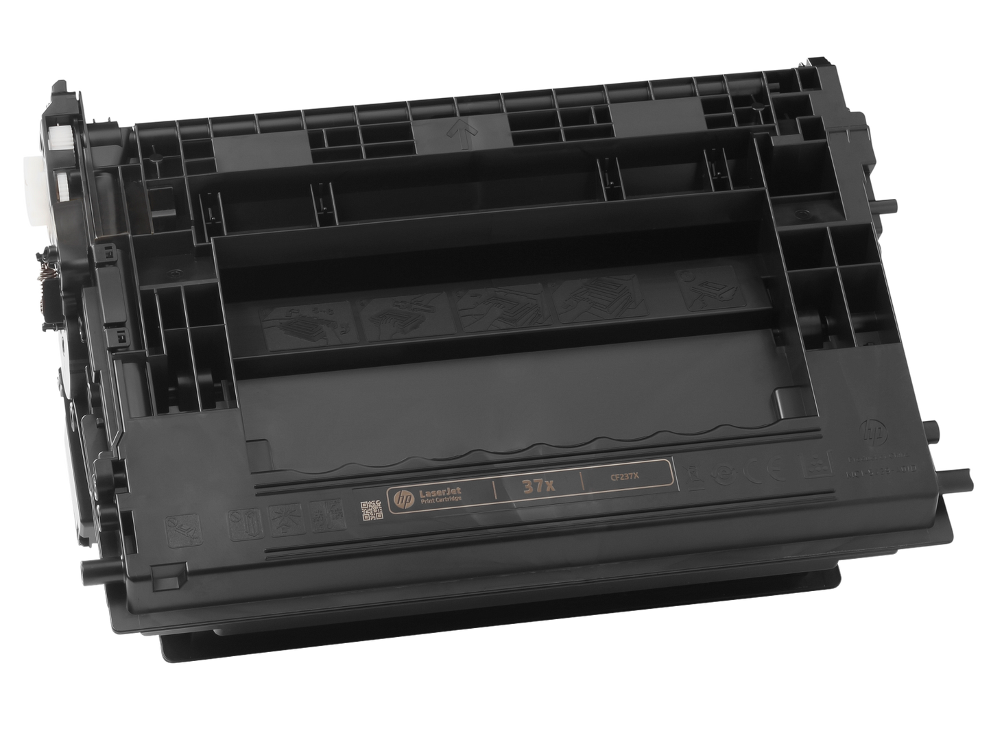 HP 37X High Yield Black Original LaserJet Toner Cartridge, ~25,000 pages, CF237X