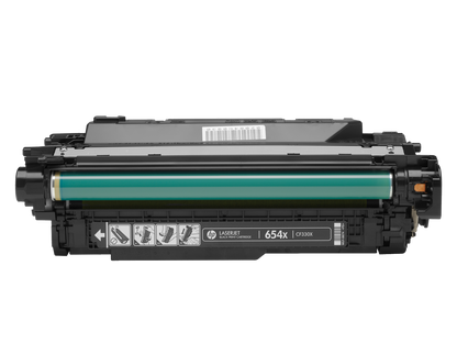 HP 654X High Yield Black Original LaserJet Toner Cartridge, ~20,500 pages,