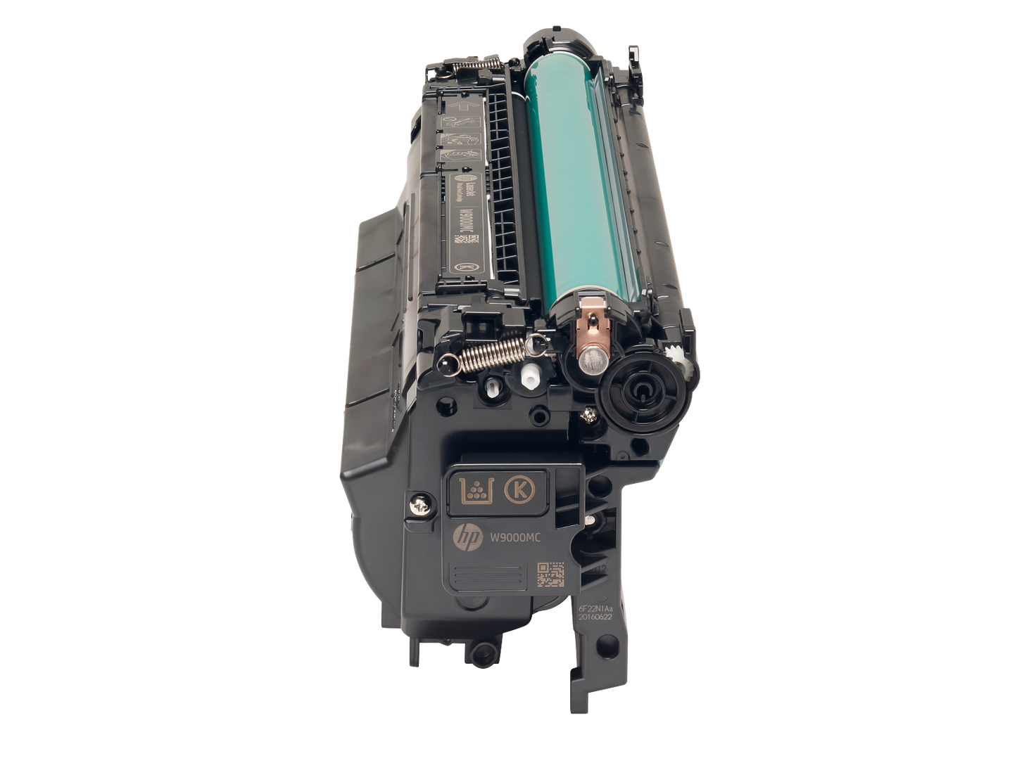 HP 655A Black Original LaserJet Toner Cartridge, ~12,500 pages, CF450A