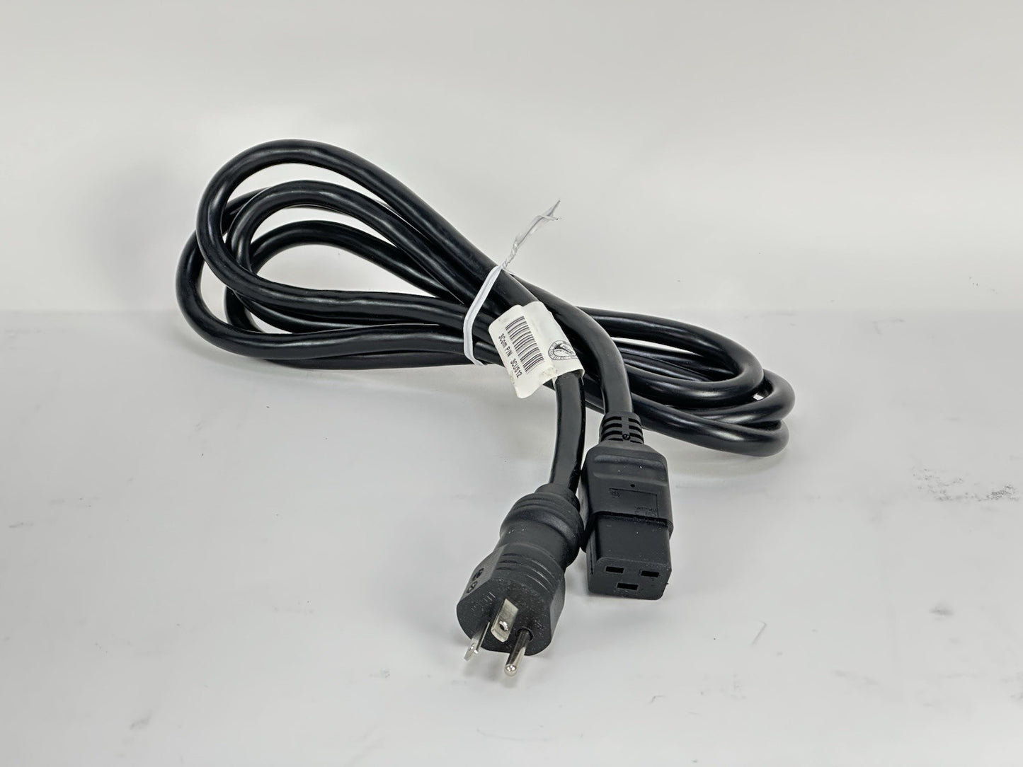 3Com HP HPE Aruba Power Cord 3CUS12 8ft 2.5m 20A 240V NEMA C19 6-20P 12 AWG SJT3