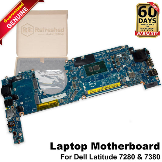 Dell Latitude 7280 7380 Motherboard i7-6600U 2.6GHz Thunderbolt 3 LA-E121P X0FTD