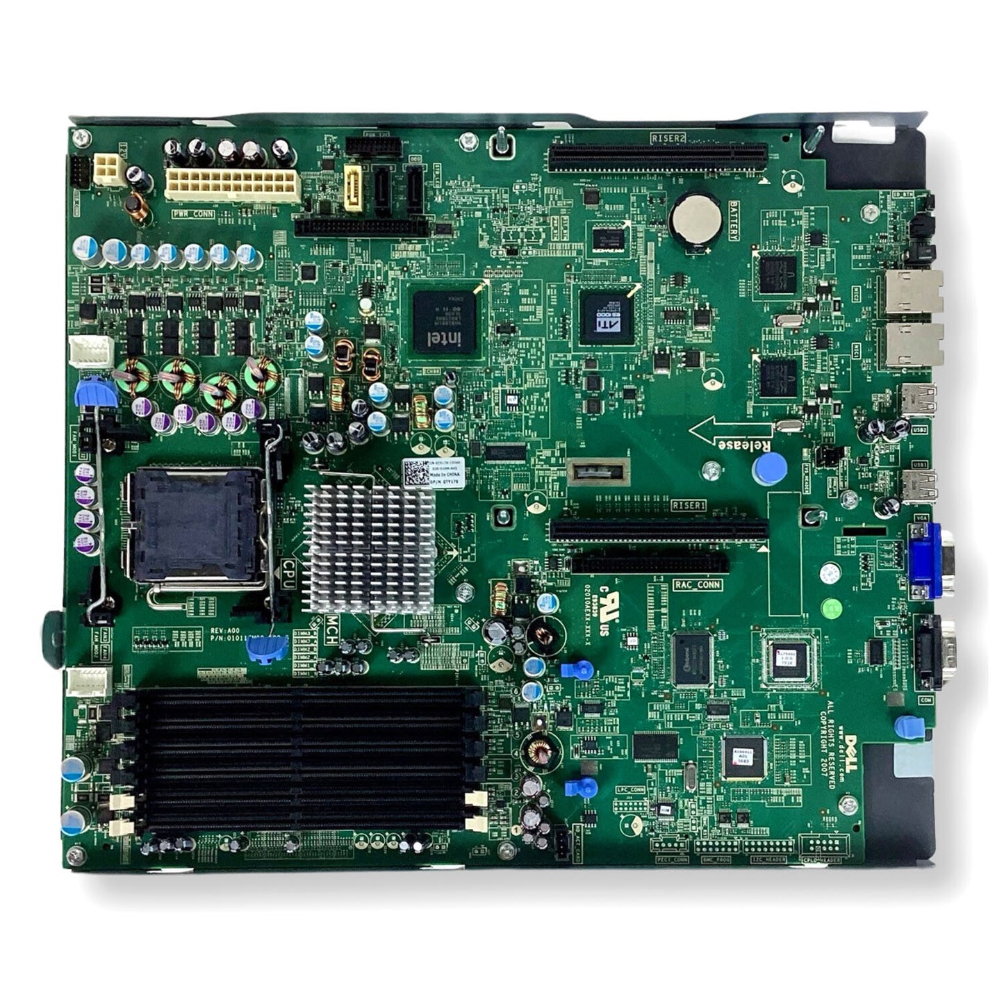 Dell PowerEdge R300 Motherboard LGA 771 Socket Intel 3400 Chipset DDR2 TY179