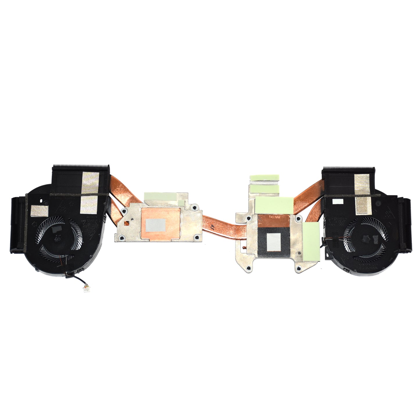 Dell Precision 7540 CPU GPU Heatsink Fan Assembly for Nvidia AT2KF008ZCL TW1KC